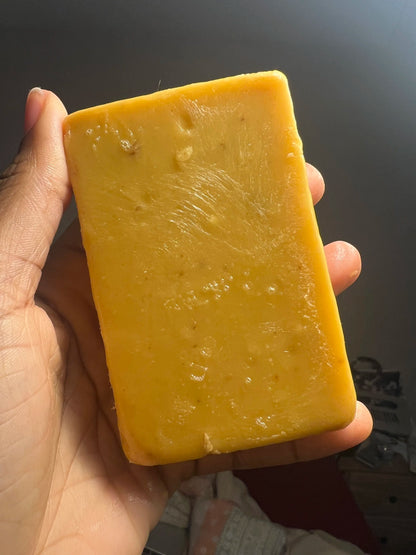 Valoil Honey-Citrus Turmeric Soap Bar, Scented Body Care Cleanser with Moisturizing Benefits, Ideal Gift for Bath & Shower Use Moisturize Blend