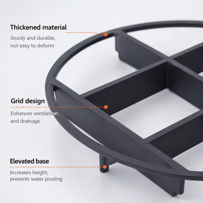 Thickened Breathable Plant Pot Riser Stand for Elevating Flower Pots and Preventing Standing Water in Home Gardening